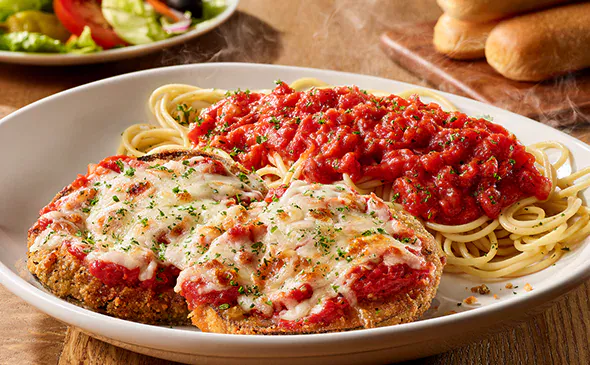 Eggplant Parmigiana (V)